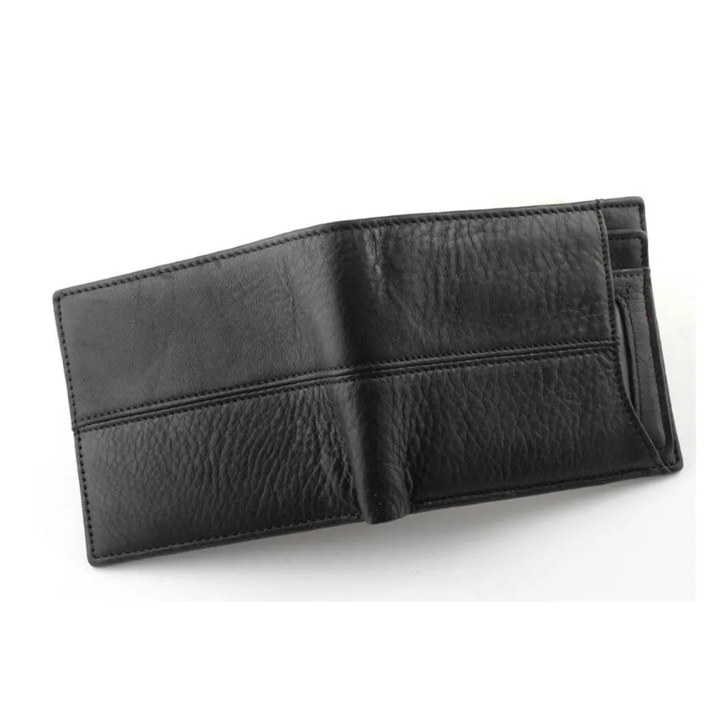 Business Leather Wallet Black WTM207