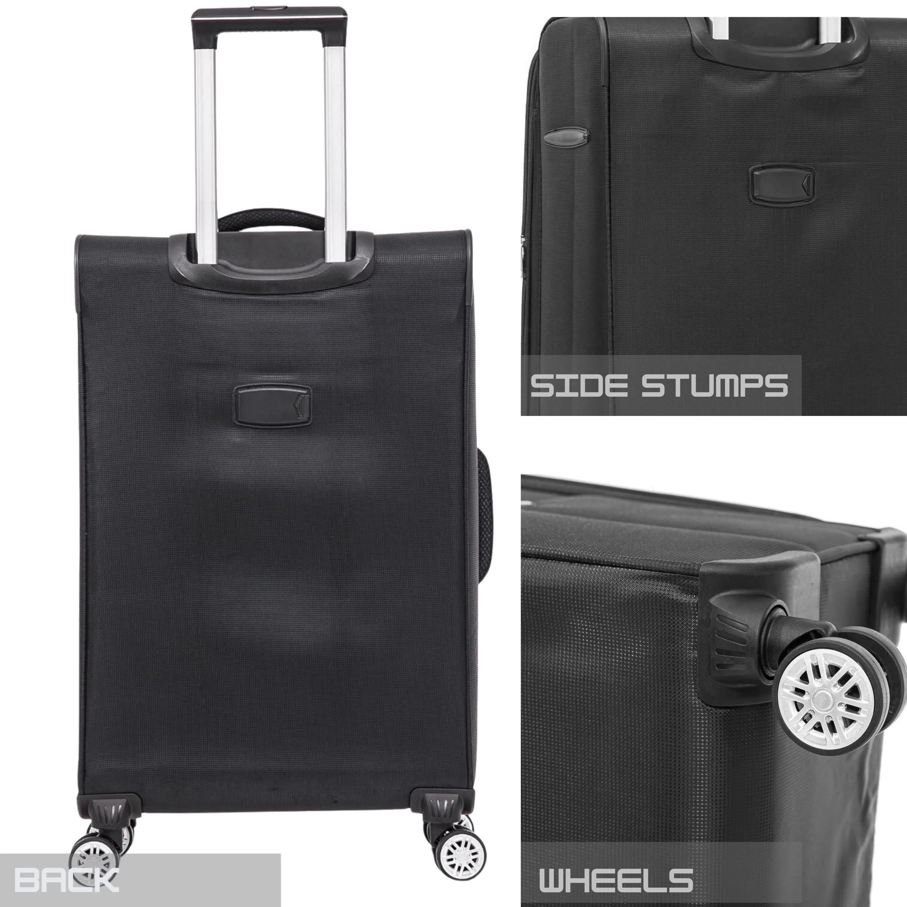 Cabin 4 Wheel Suitcase Ultra-Lite - Black