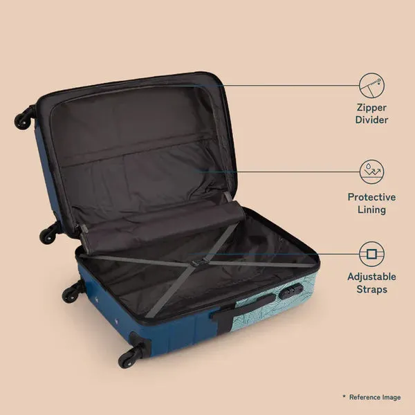 Calangute Tides Raahi Trolley Bag Combo (Cabin & Medium)