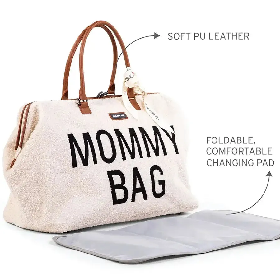 Childhome Mommy Bag Big (Teddy Off-White)