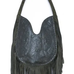 Cleopatra Hobo Shoulder Bag Olive