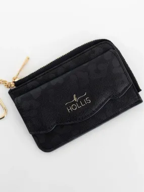 COCO Card Holder - Black Leopard [Hollis]