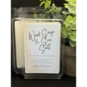 Coconut Soy Wax Melt - Wood Sage & Sea Salt