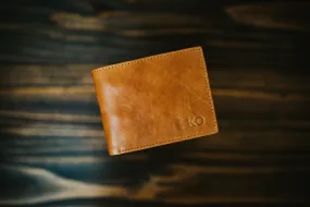 Coin/Card Wallet - Caramel