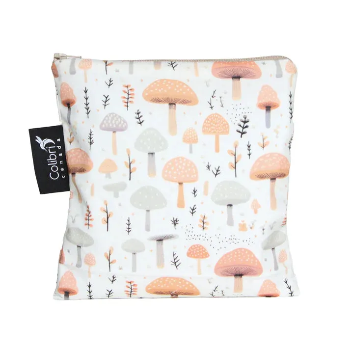 Colibri Reusable Snack Bag - Mushrooms