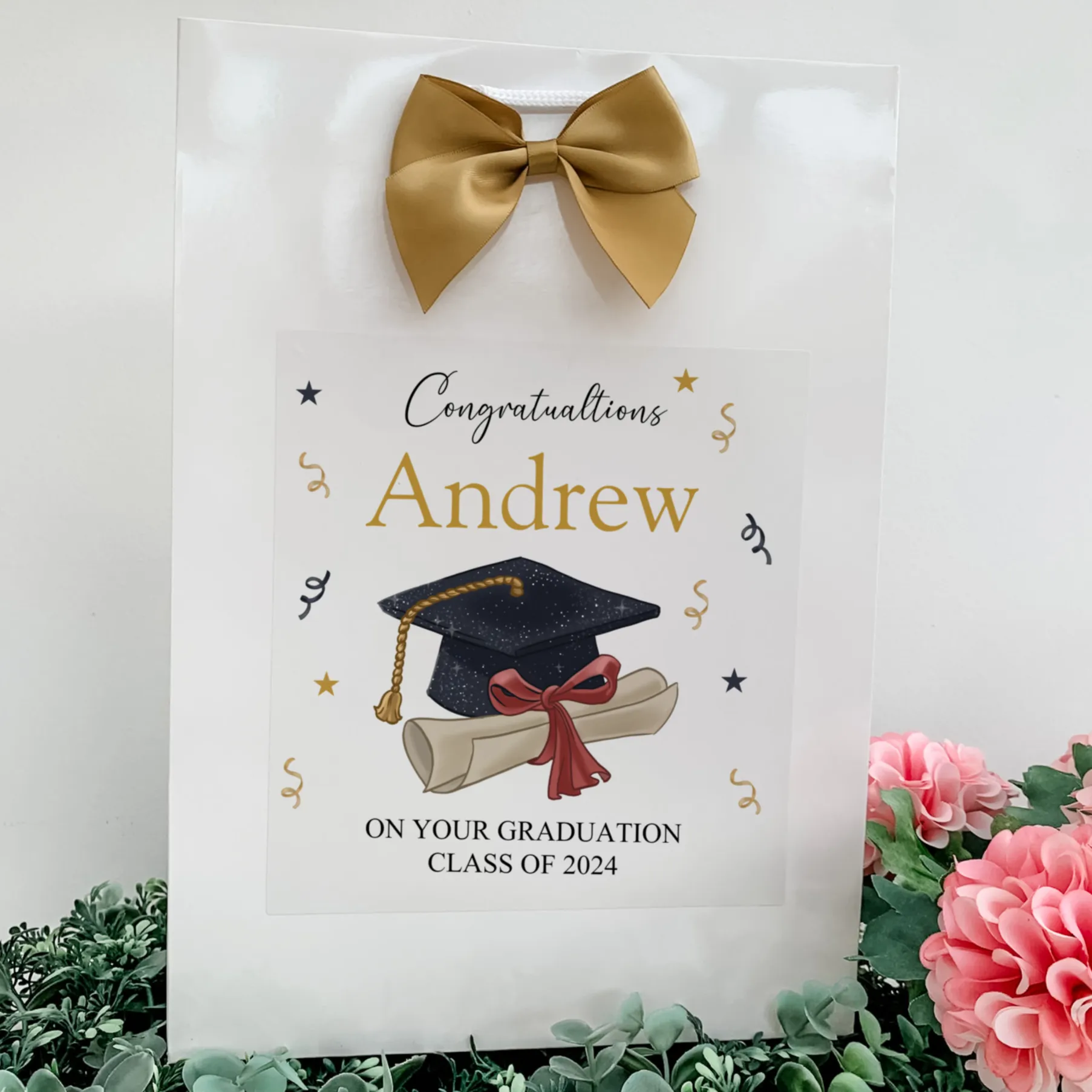 Congratulations Graduation Gift Bag For Graduate