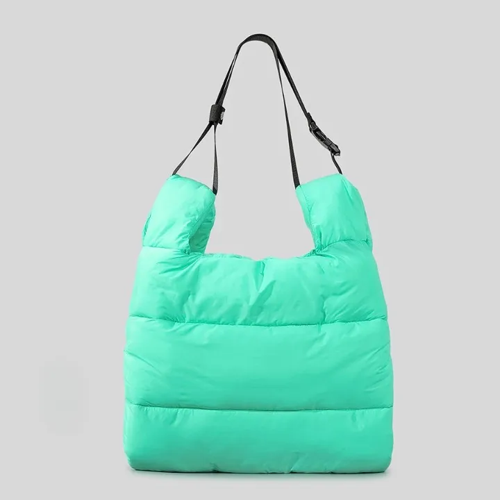 Cori Large Quilted Puffer Shoulder Bags