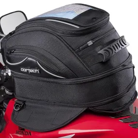 Cortech Super 2.0 18-Liter Tank Bag (Magnetic and Strap Mount)