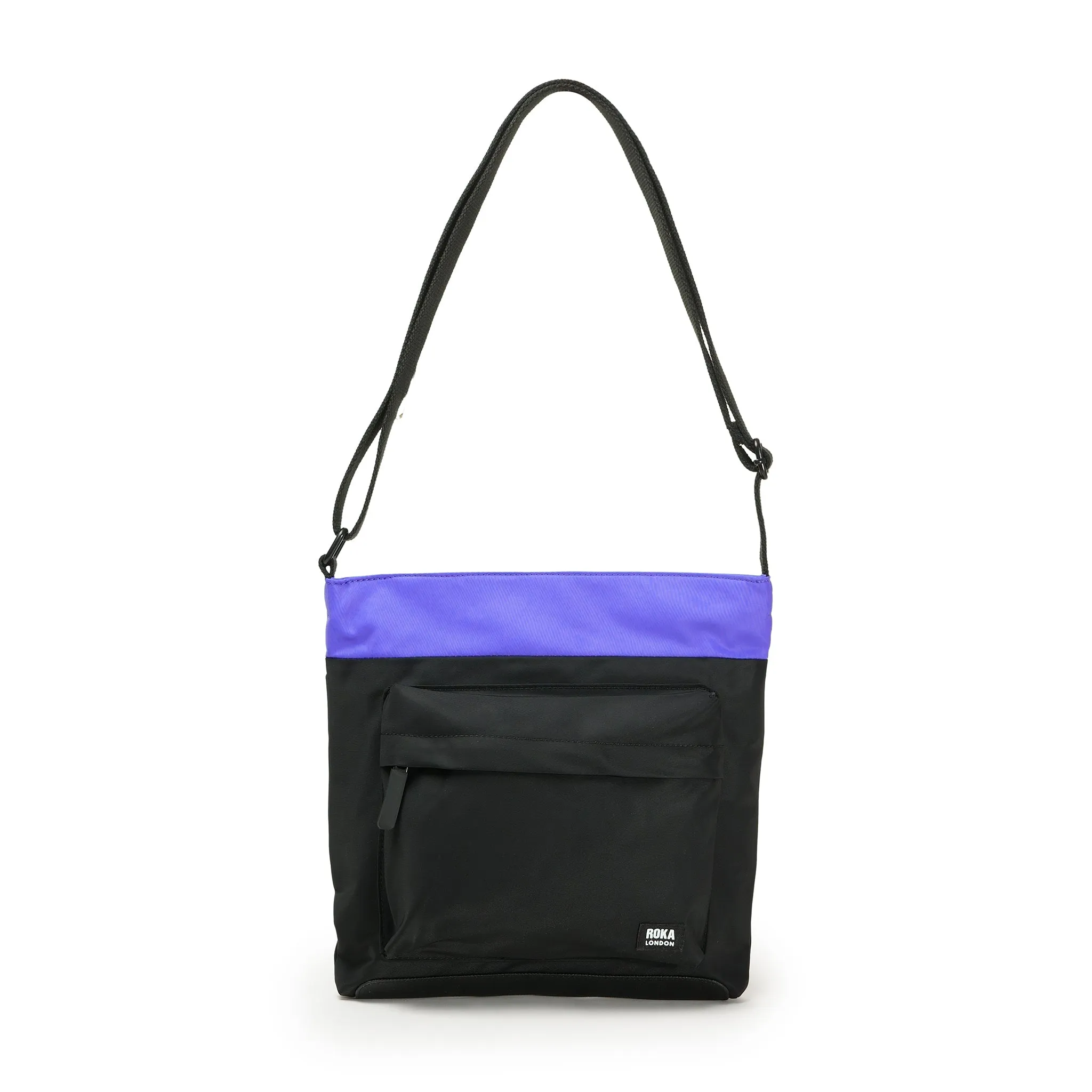 Creative Waste Kennington B Black / Simple Purple Recycled Nylon