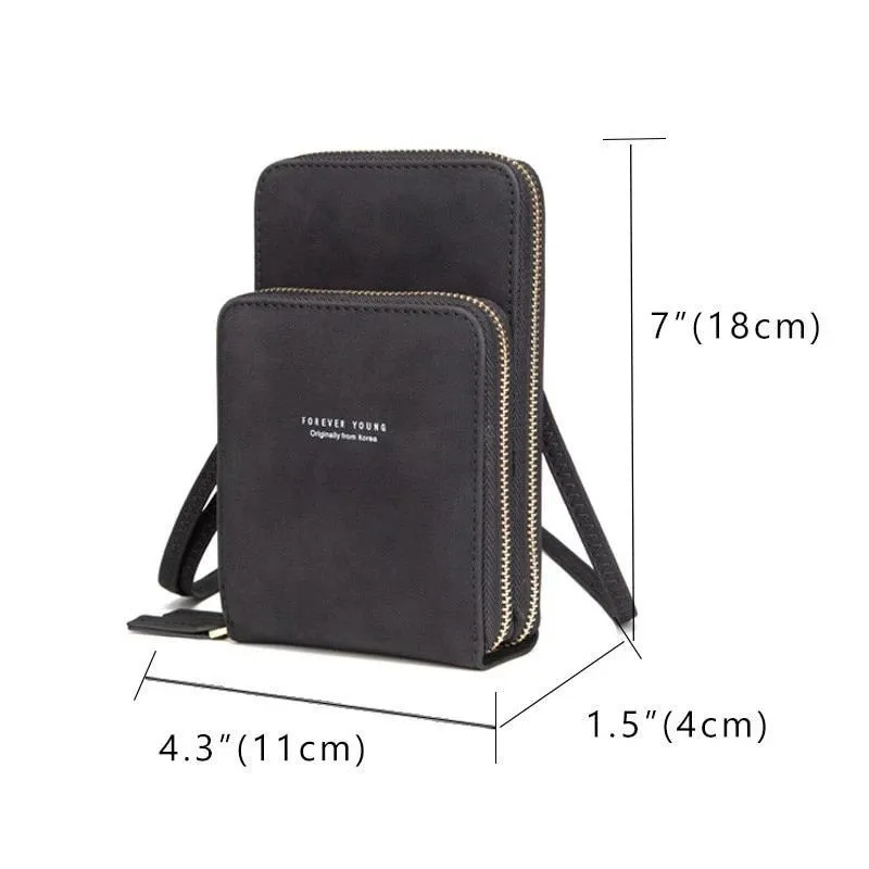 Crossbody Cell Phone Shoulder Bag Daily Use Card Holder