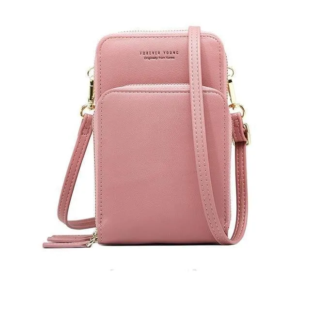 Crossbody Cell Phone Shoulder Bag Daily Use Card Holder