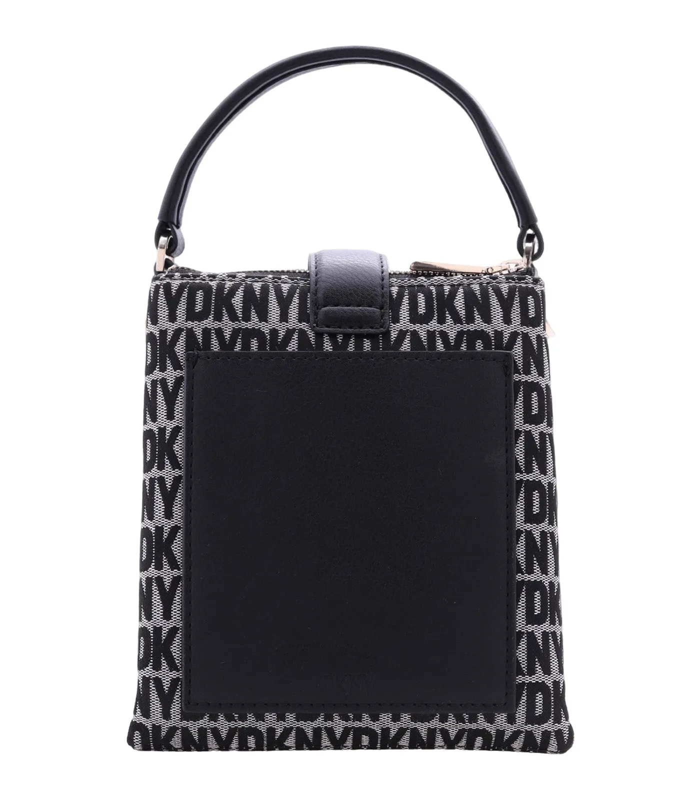 Deena Small Top Handle Crossbody Black Logo/Black