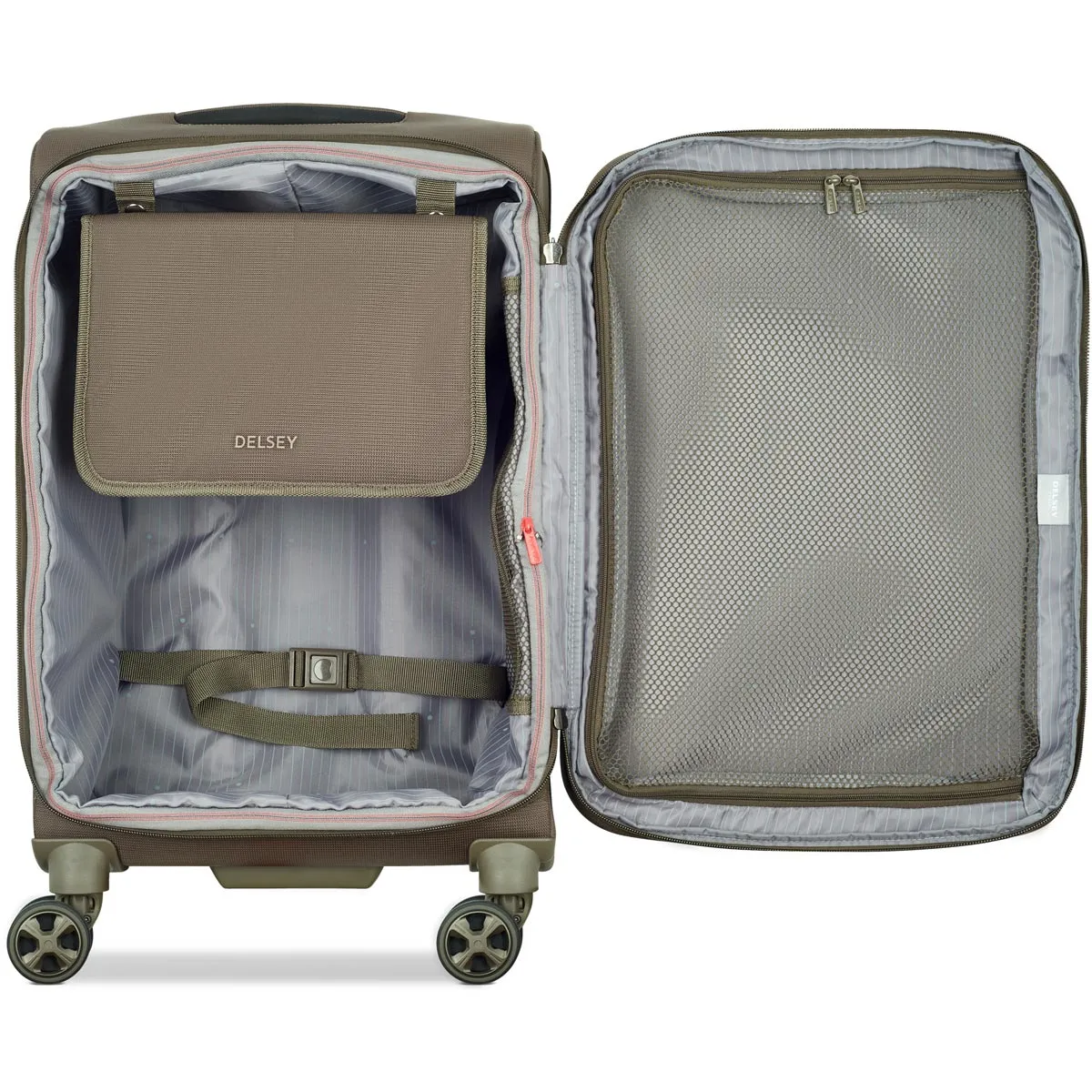 Delsey Helium DLX Expandable Spinner Carry On