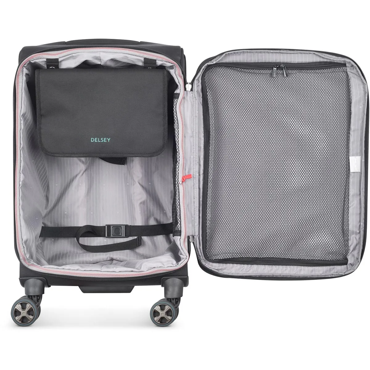 Delsey Helium DLX Expandable Spinner Carry On