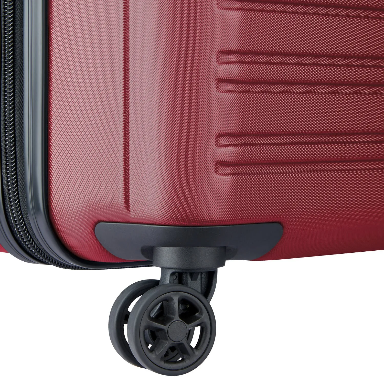 Delsey Segur 2.0 70cm Hardcase 4 Double Wheel Trolley Check-In Luggage Trolley Case Red - 00205882004