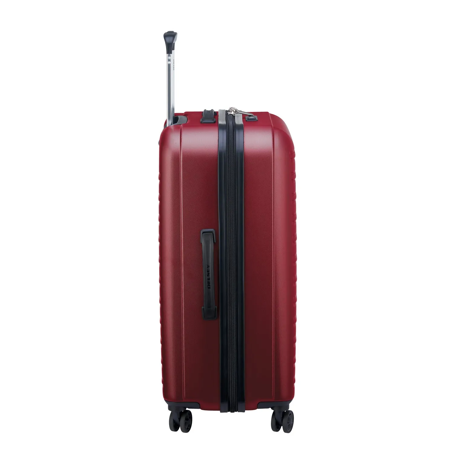 Delsey Segur 2.0 70cm Hardcase 4 Double Wheel Trolley Check-In Luggage Trolley Case Red - 00205882004