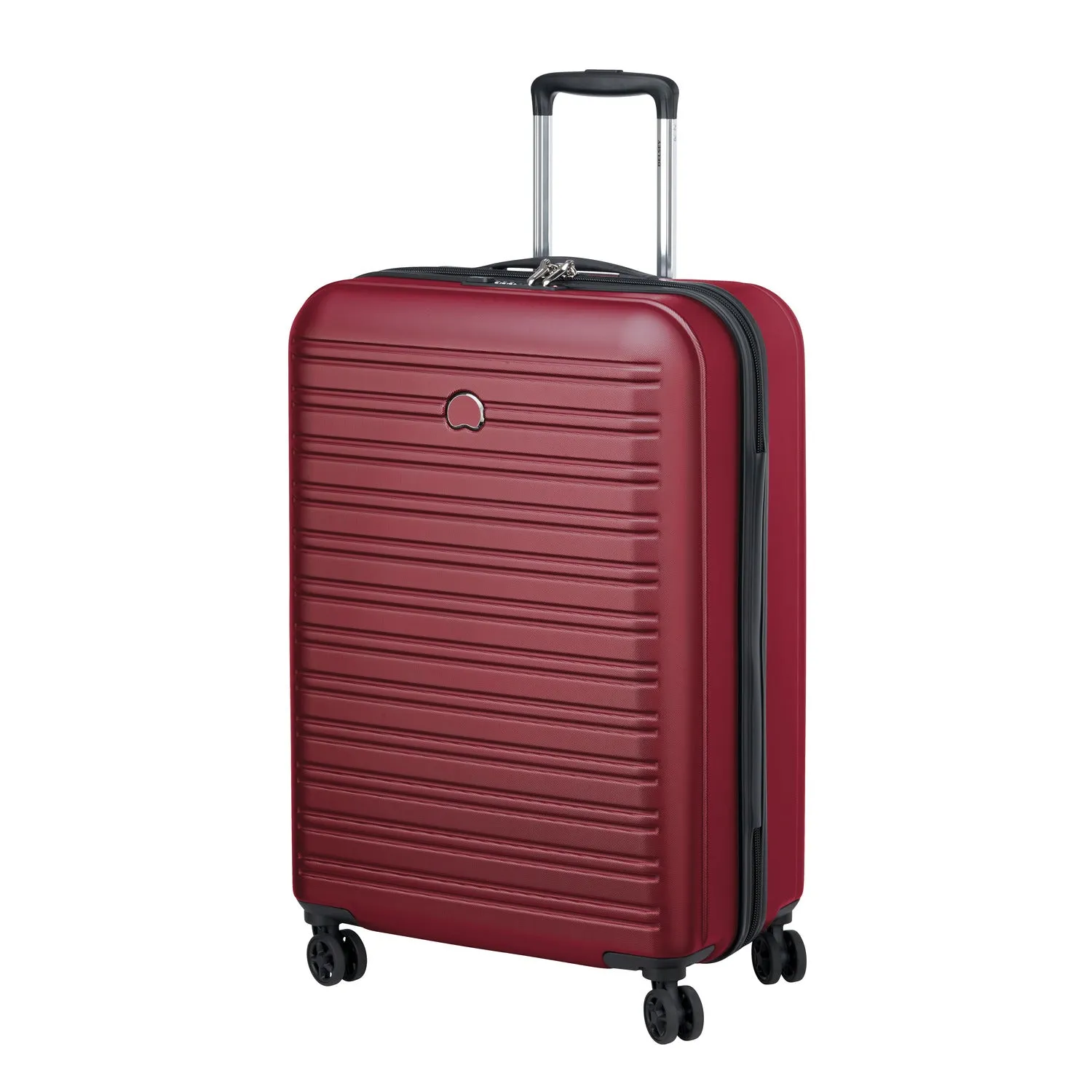 Delsey Segur 2.0 70cm Hardcase 4 Double Wheel Trolley Check-In Luggage Trolley Case Red - 00205882004