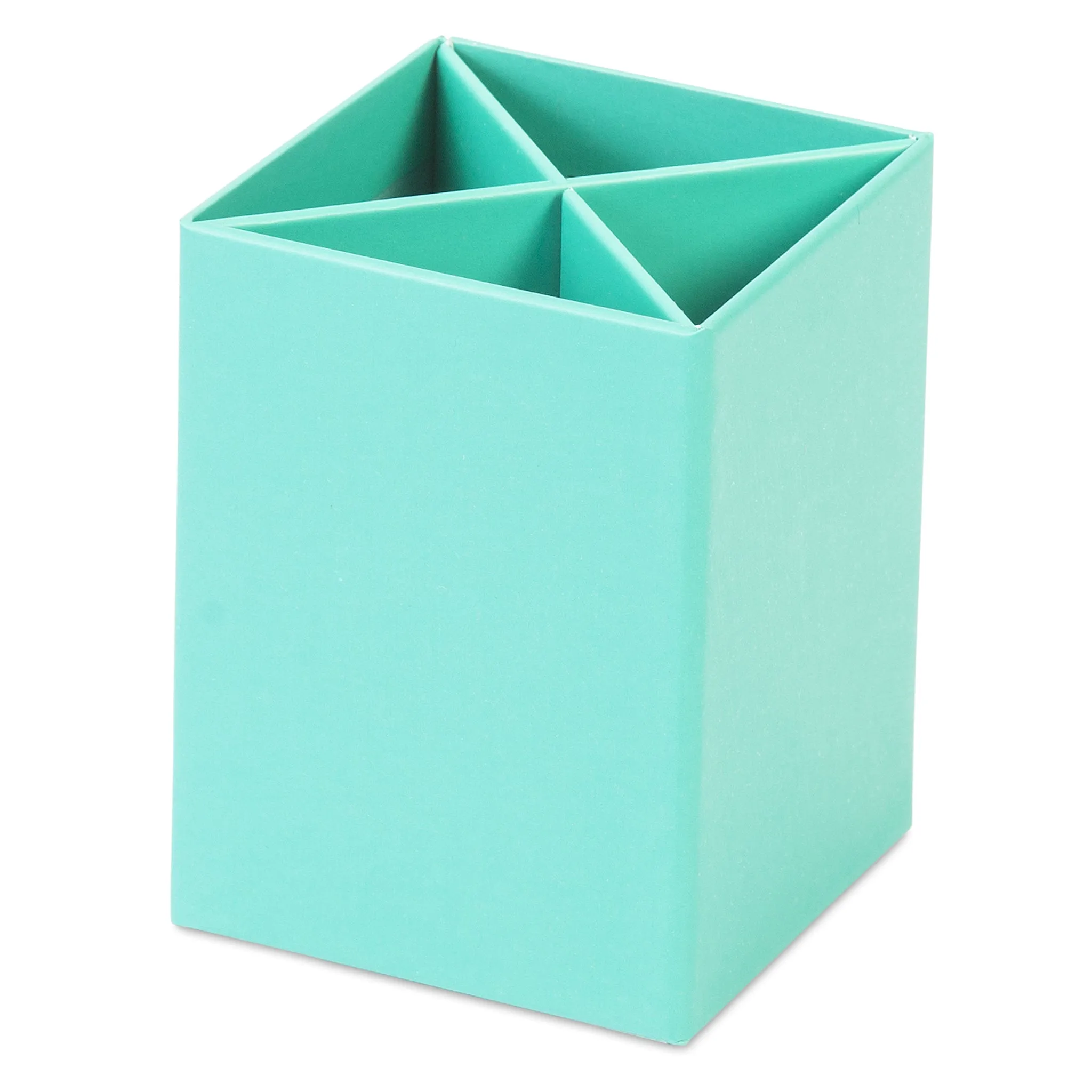 Desk Organiser Set - Teal - 4 Pcs