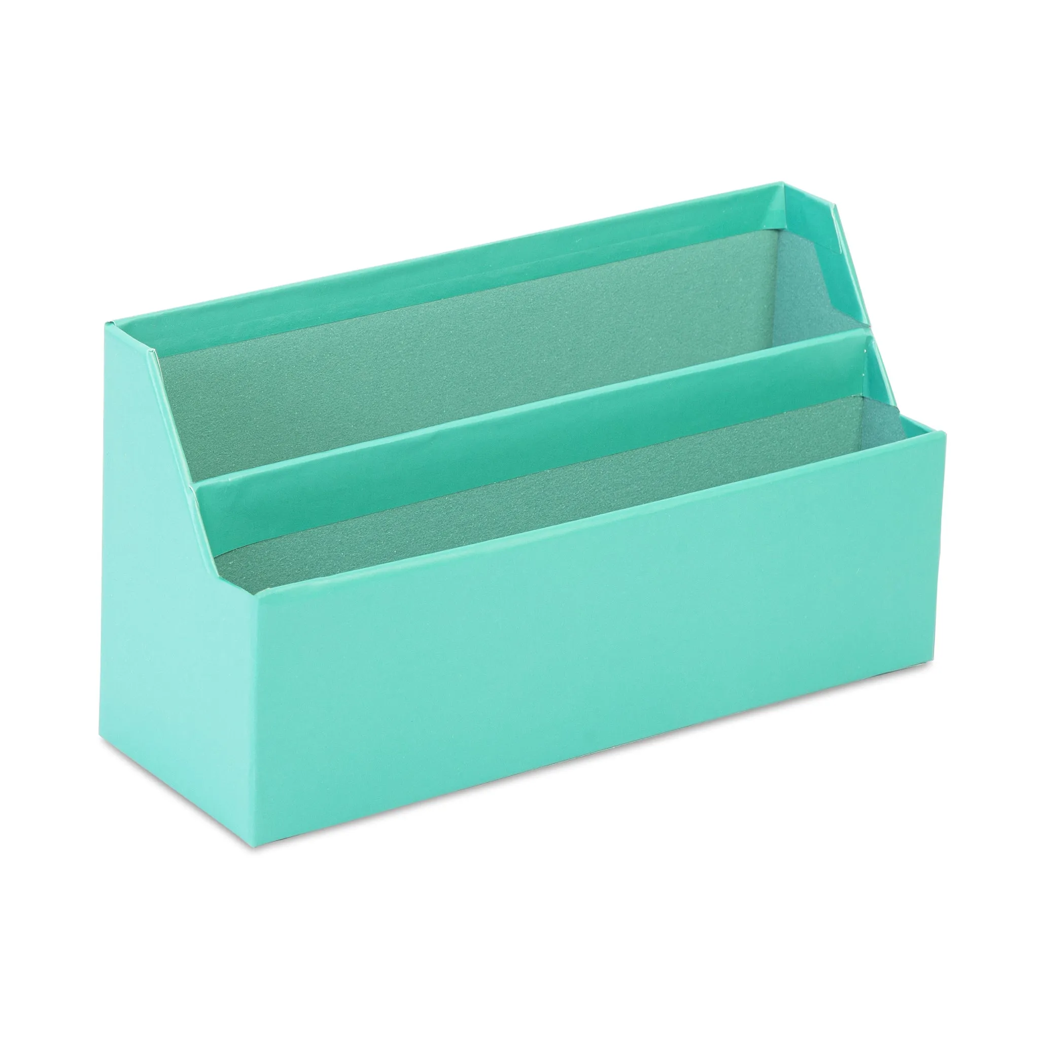 Desk Organiser Set - Teal - 4 Pcs