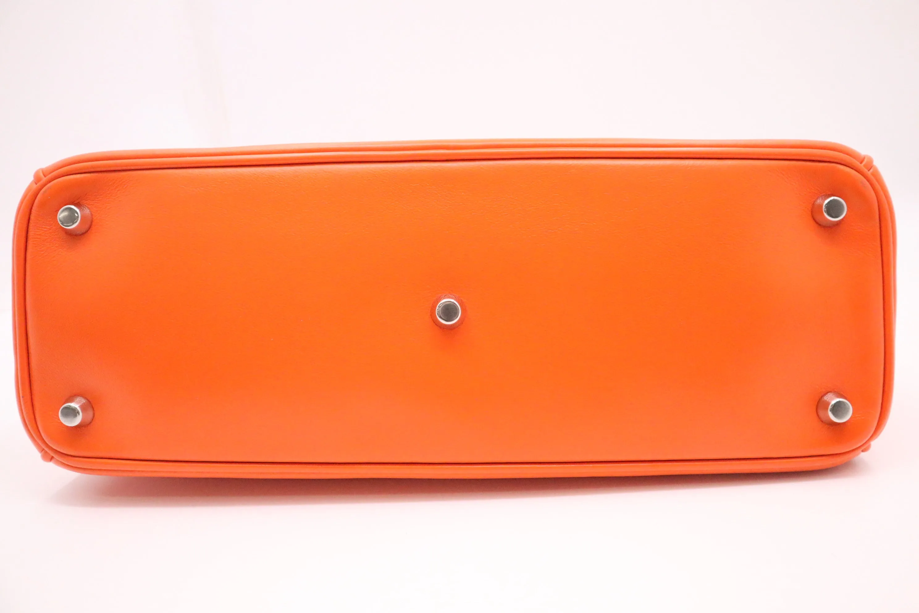 Dior Diorissimo 2-Way Bag in Orange Leather