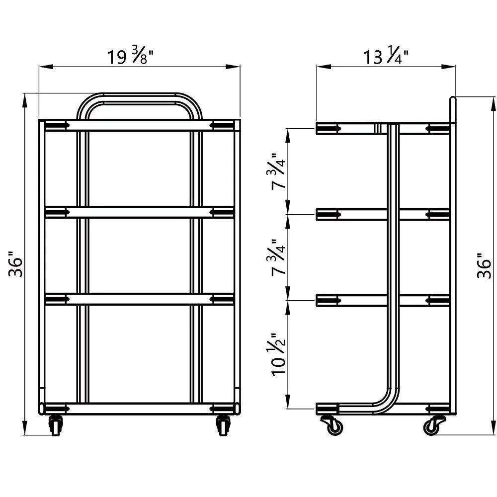 DIR Beauty Spa Trolley Cart