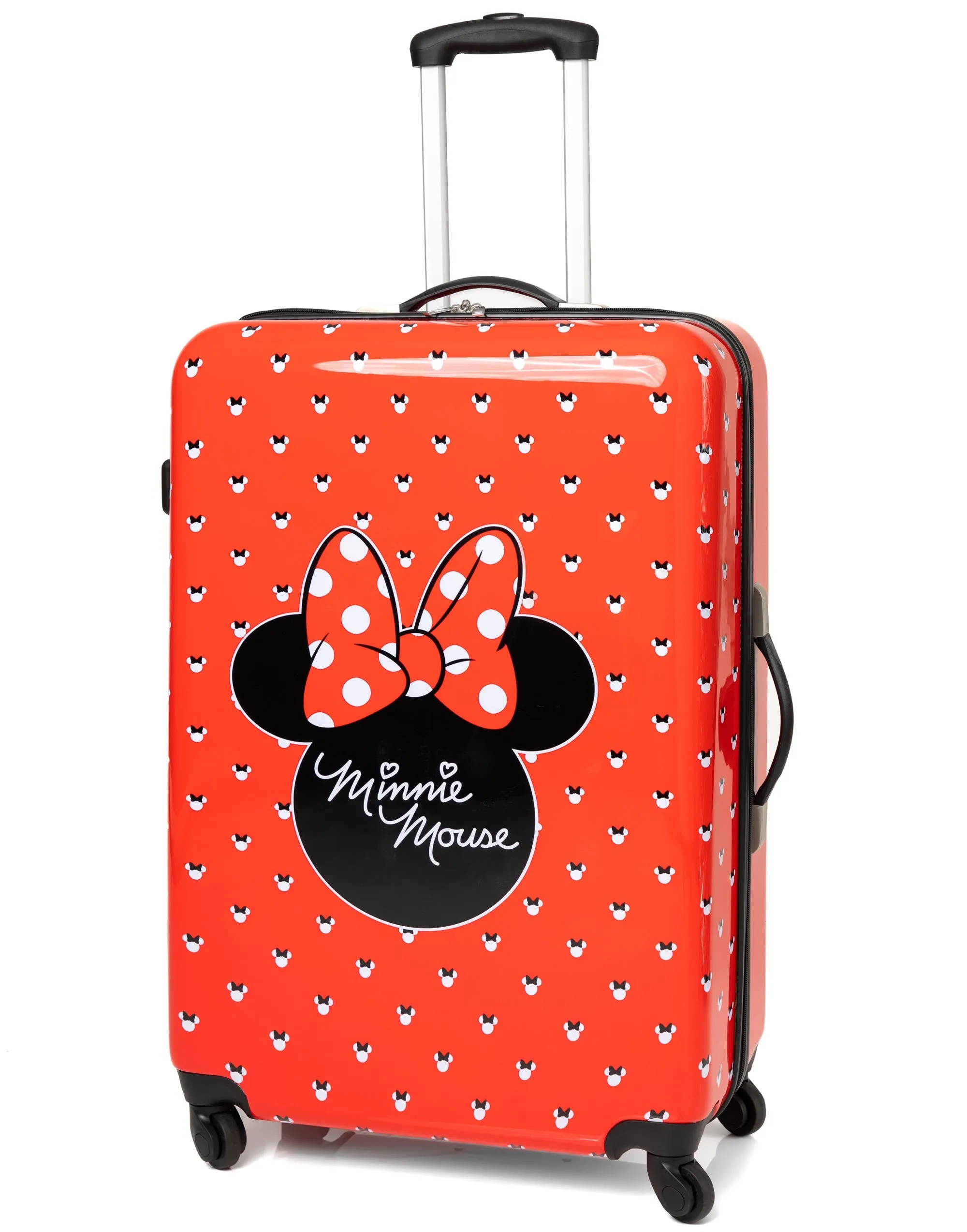 Disney Minnie Mouse Suitcase Cabin Small Medium OR Large Hard Cover Trolley