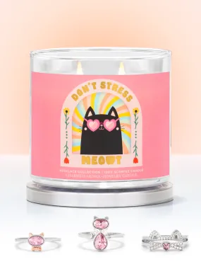 Don't Stress Meowt Candle - Cat Ring Collection