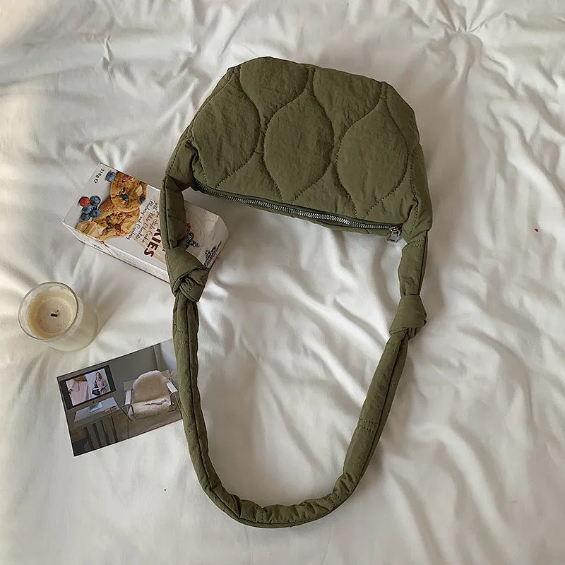 Down Cotton Dumpling Bag Crossbody Bag