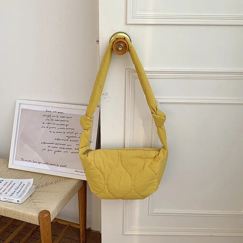 Down Cotton Dumpling Bag Crossbody Bag