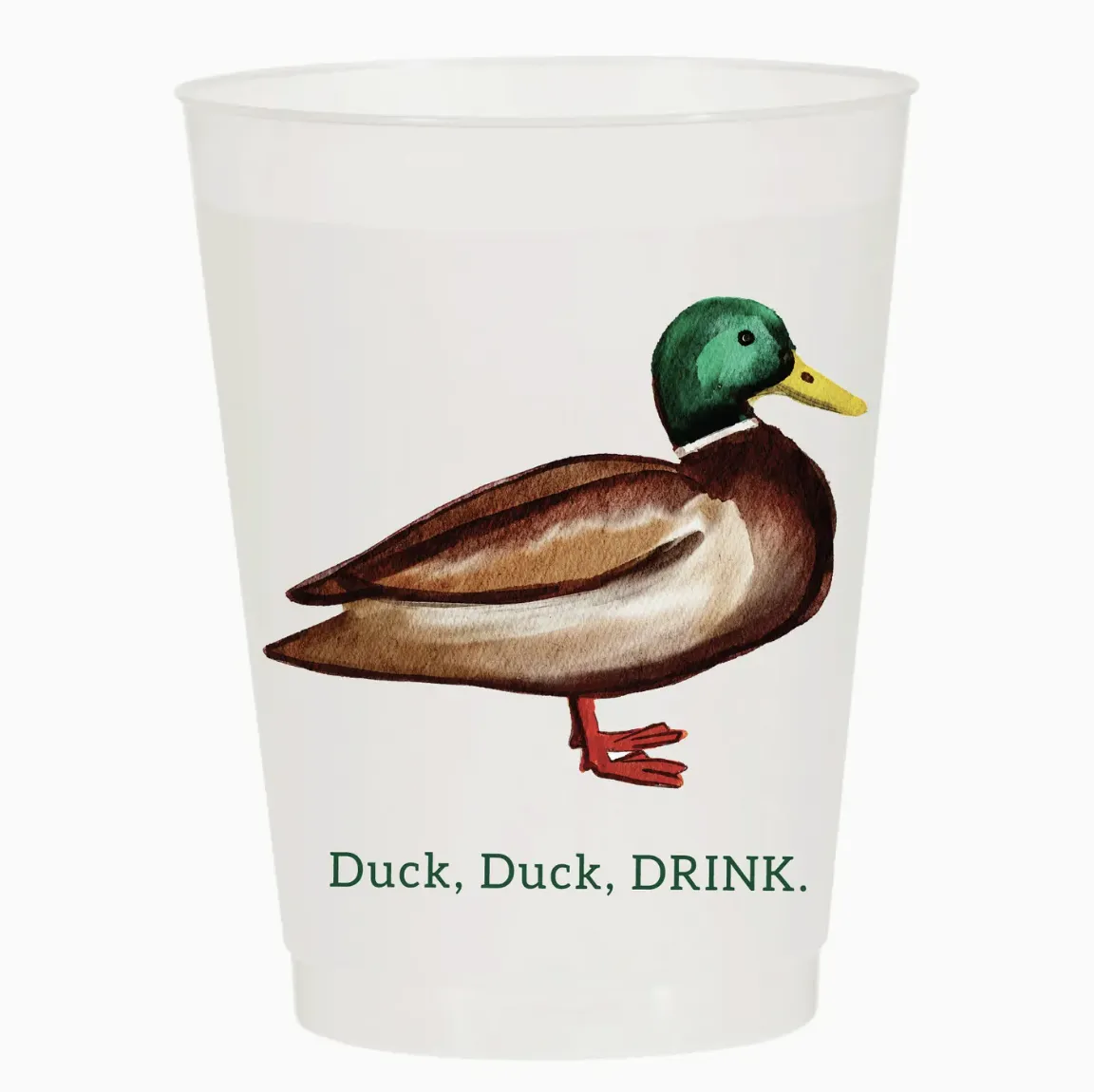 Duck Duck Drink Mallard Reusable Cupstack