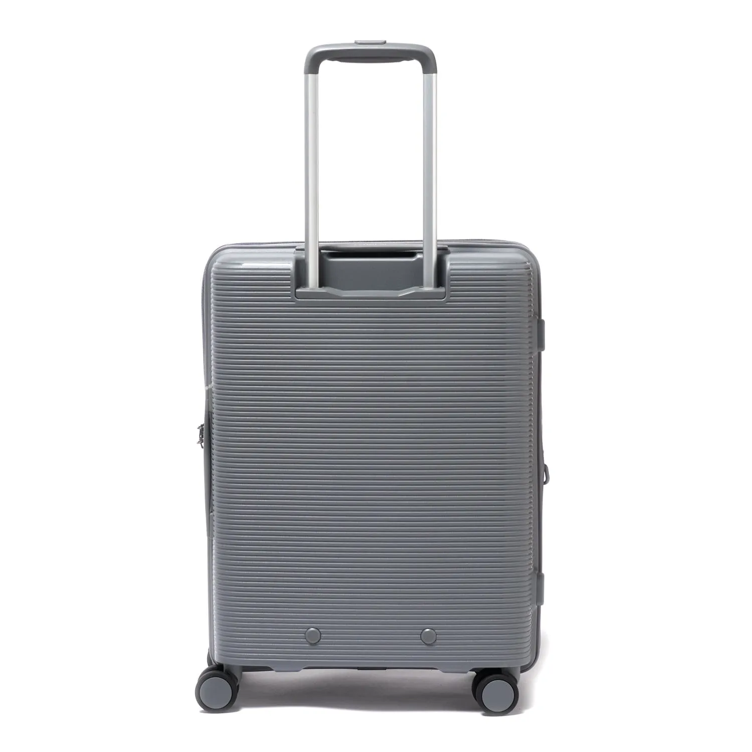 Echolac Forza 55cm Hardcase Expandable 4 Double Wheel Cabin Luggage Trolley Gray - PW005 20 Arctic Grey