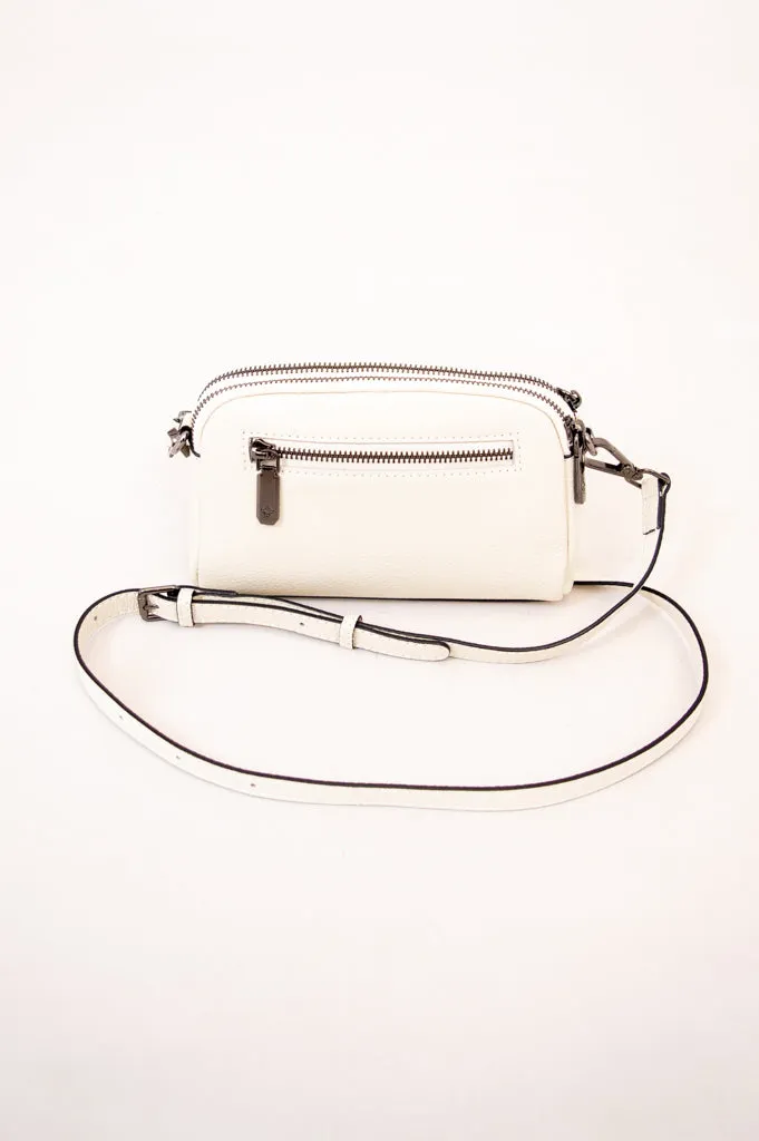 Emma Bag 88160, White, Leather