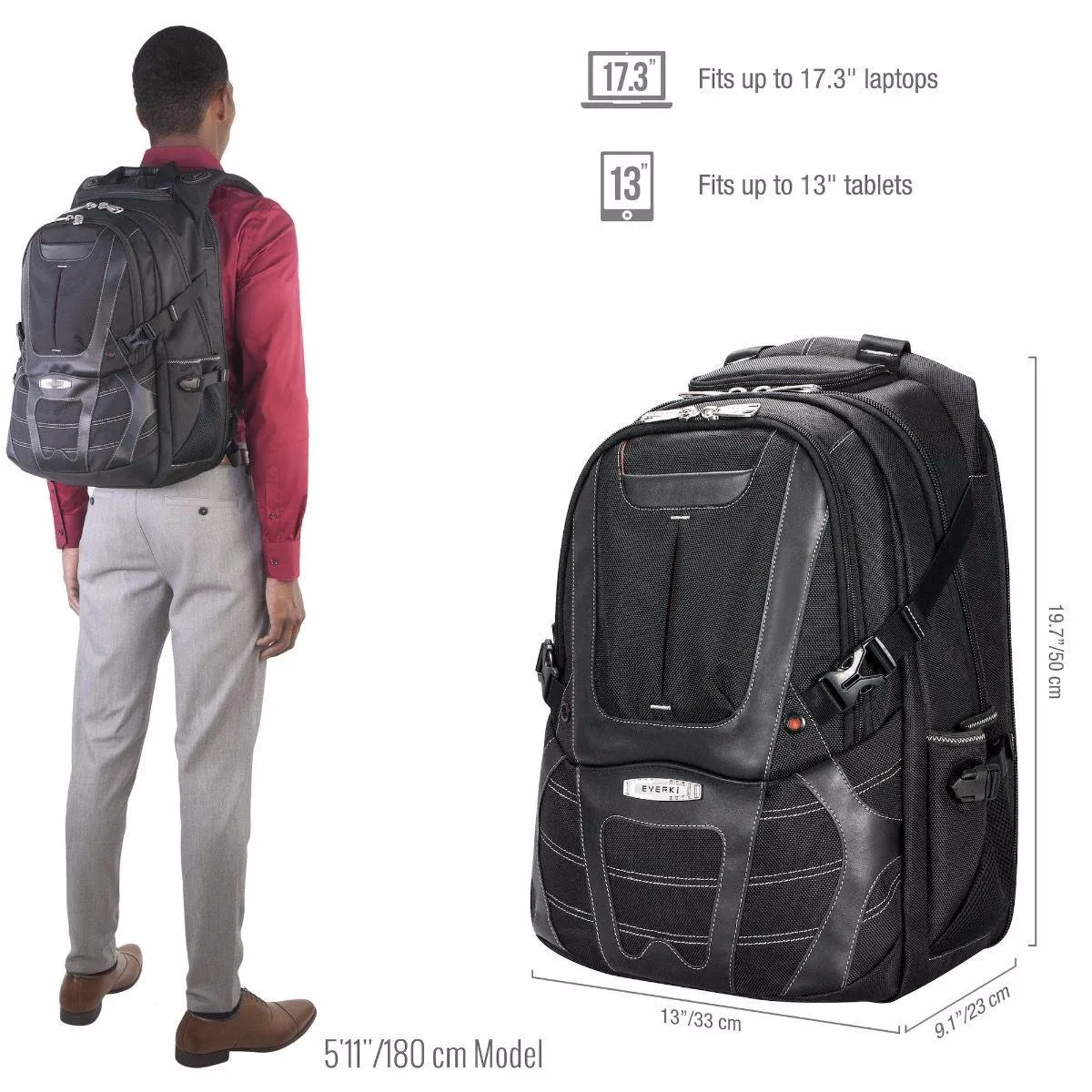 Everki Concept 2 17.3" Laptop Backpack