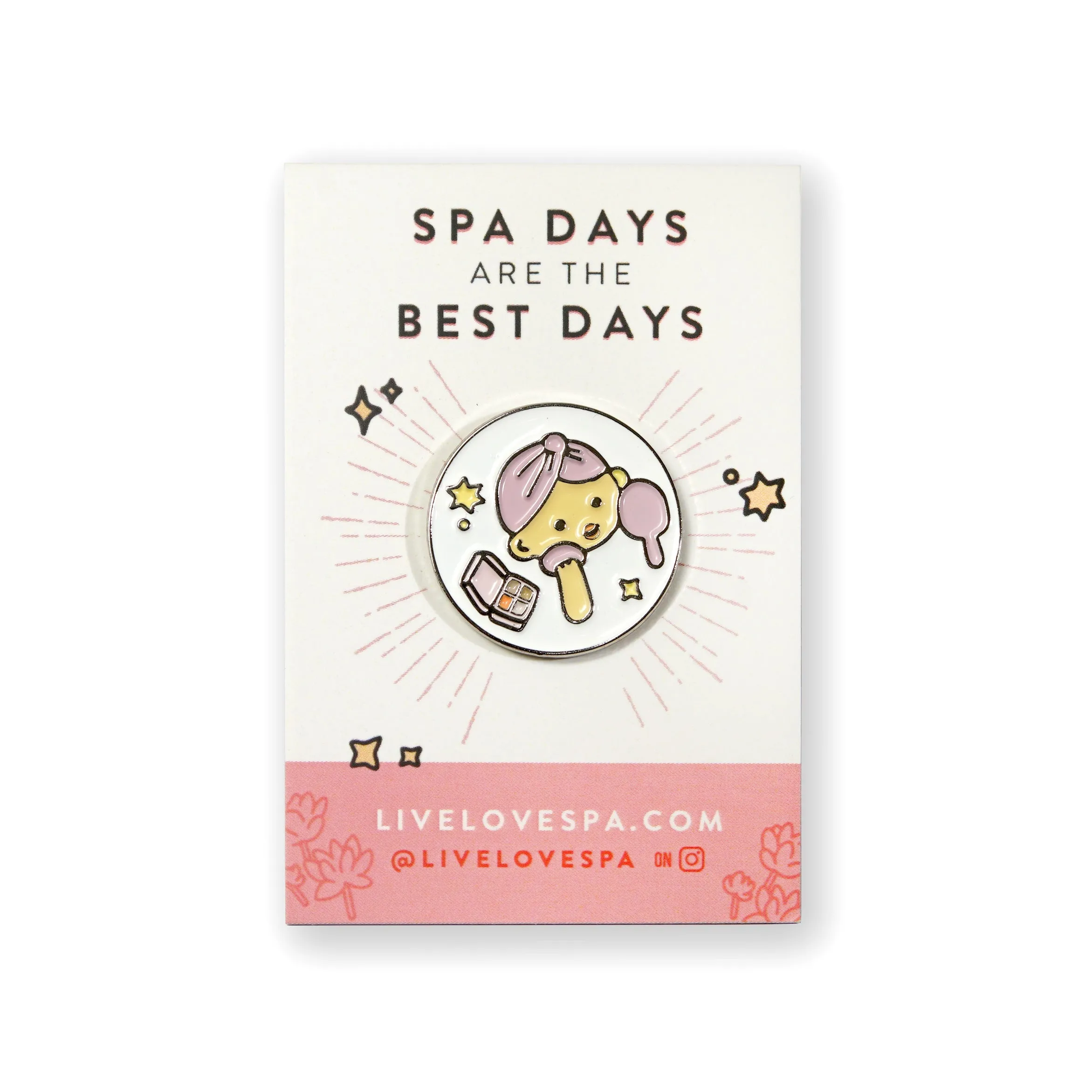 Fab Spa Life Enamel Pin - Limited Edition | Lucky Owl