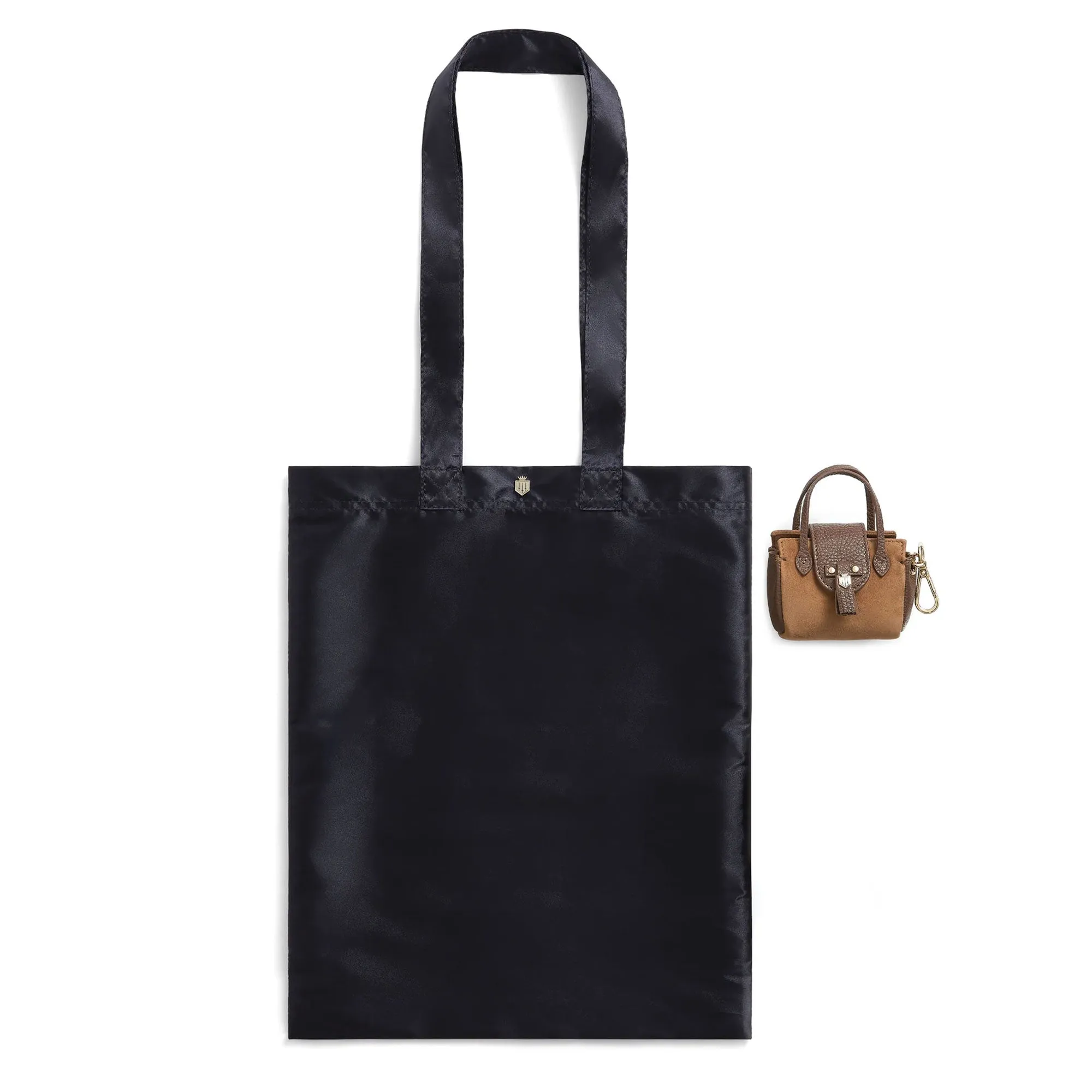 Fairfax & Favor Mini Windsor Shopping Tote Suede