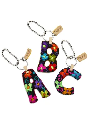 Felt Alphabet Charm by Consuela - Black