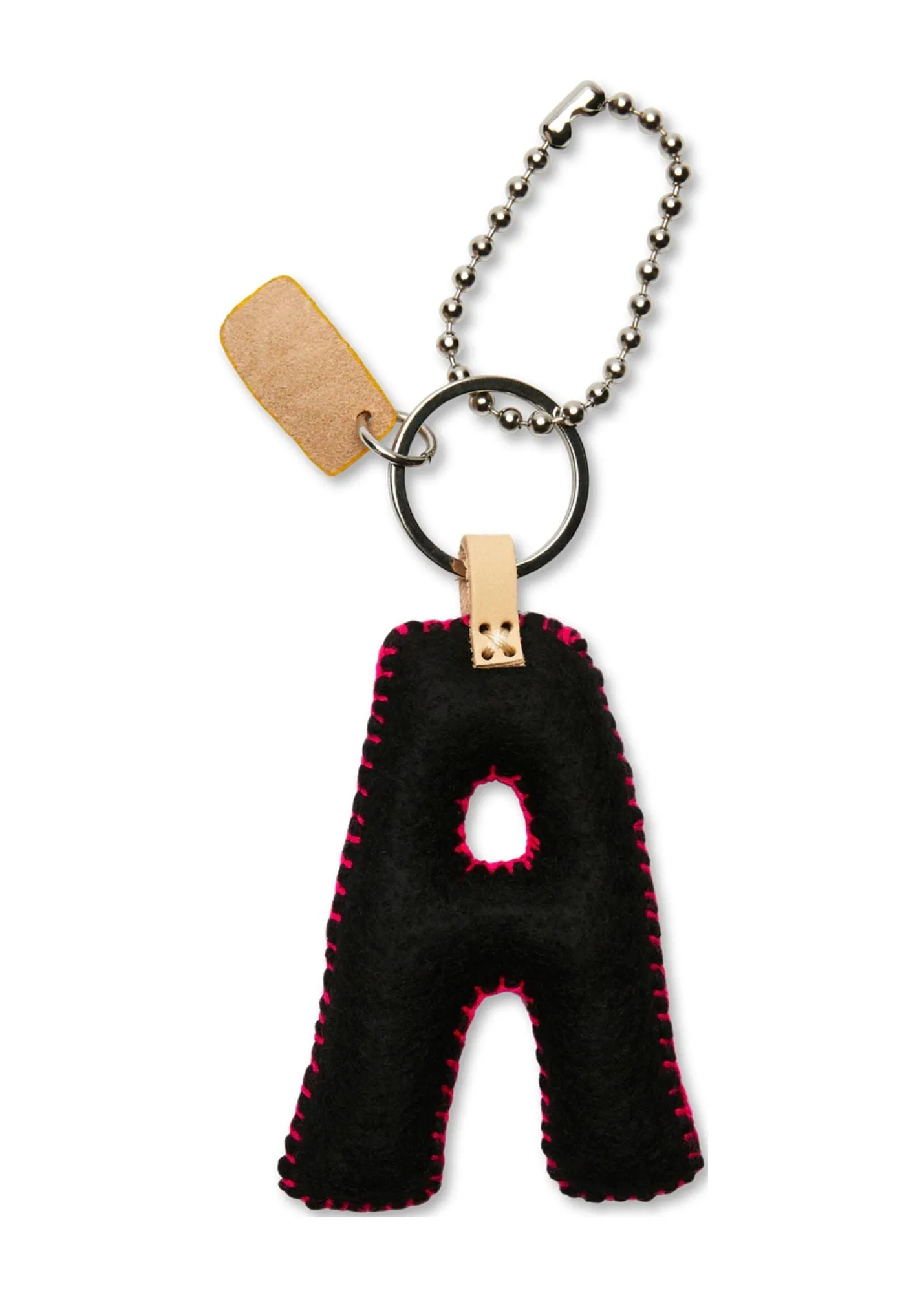 Felt Alphabet Charm by Consuela - Black