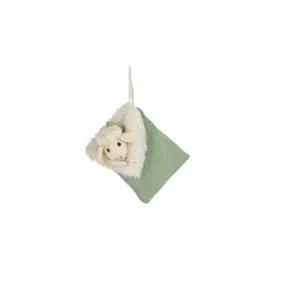 Felt Sheep and Penguin in Sleeping Bag Ornament