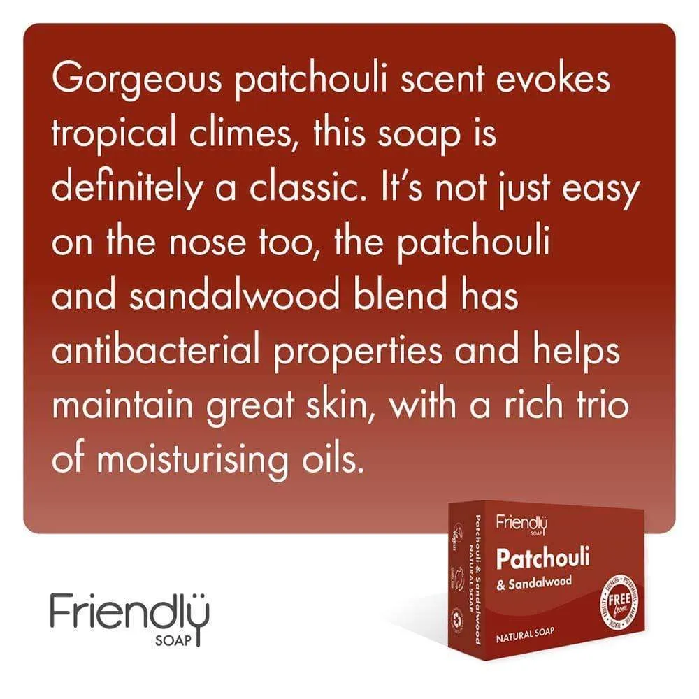 Friendly Soap - Patchouli & Sandalwood