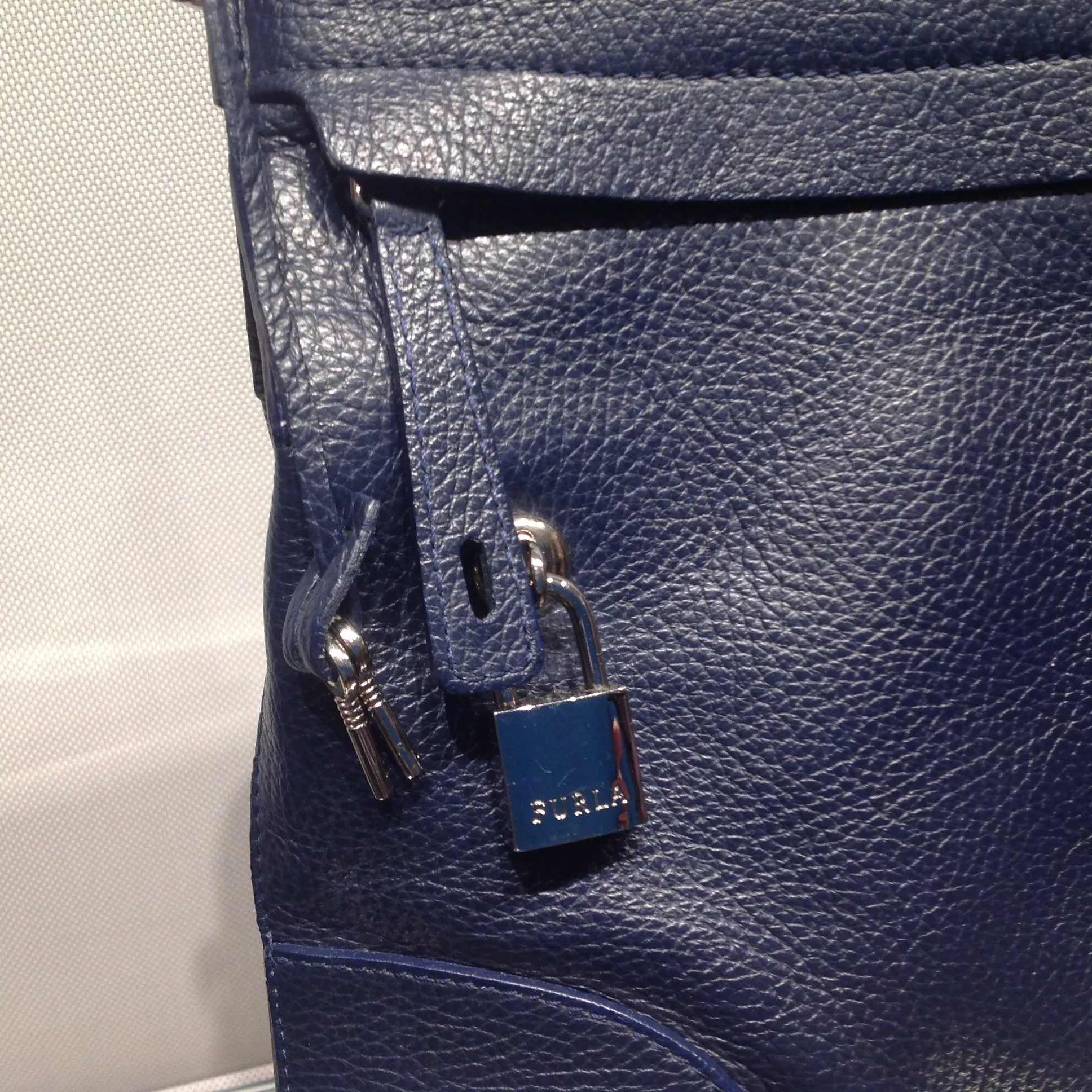 FURLA Leather Top Handle/ Crossbody Bag