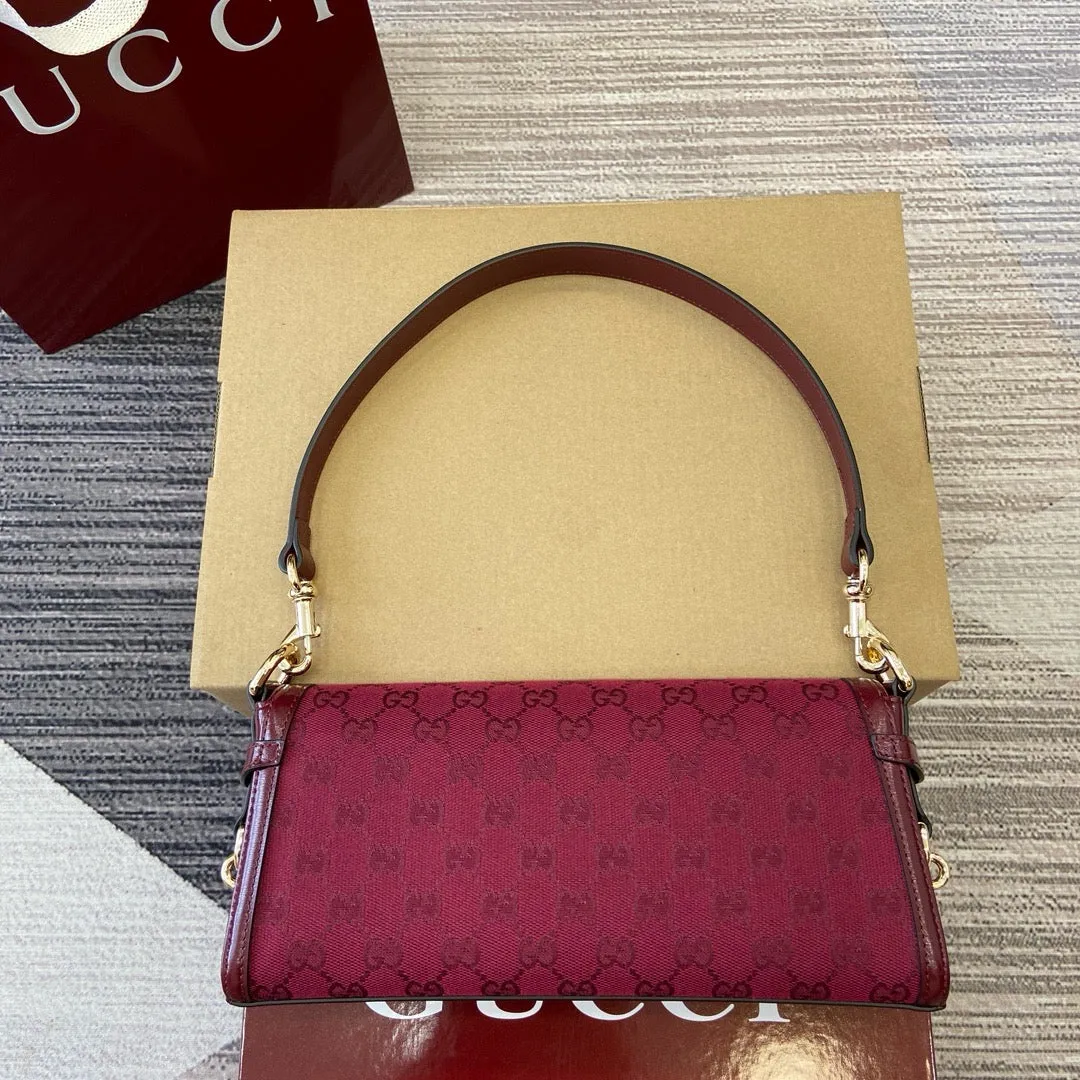 GC665 Gucci Luce Small Shoulder Bag / HIGHEST QUALITY VERSION / 10.8"W x 5"H x 2.5"D