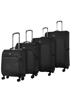 Georgia Set of 4 Suitcases - Black