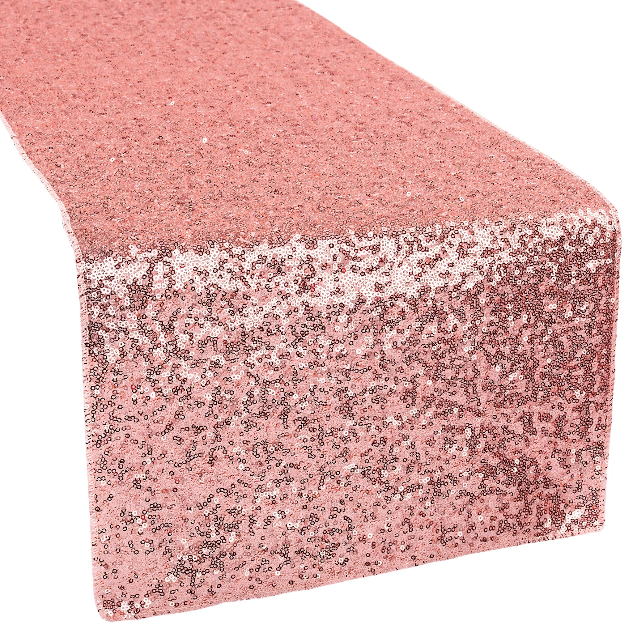 Glitz Sequin Table Runner - Dusty Rose/Mauve