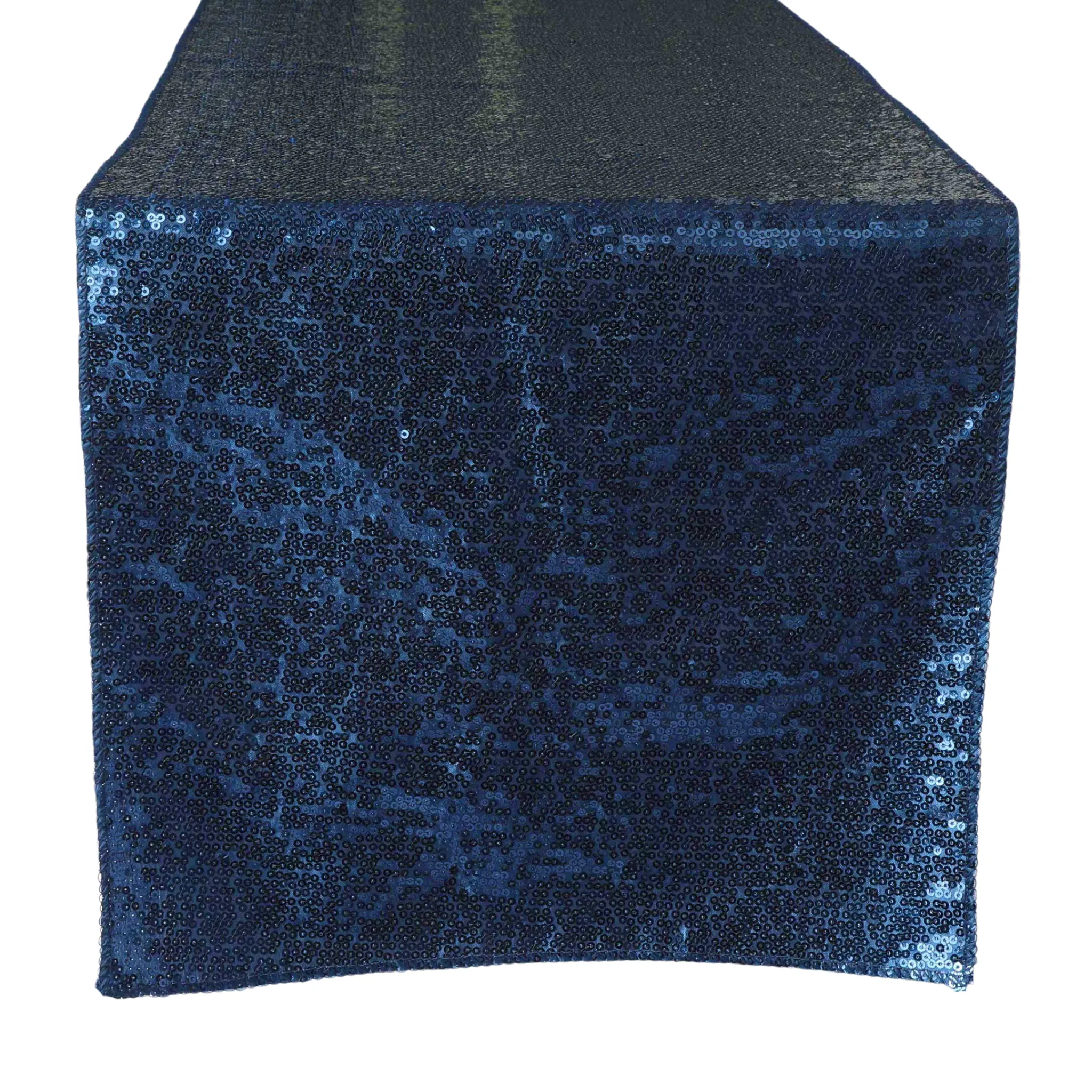 Glitz Sequin Table Runner - Navy Blue (New Tone)