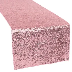 Glitz Sequin Table Runner - Pink