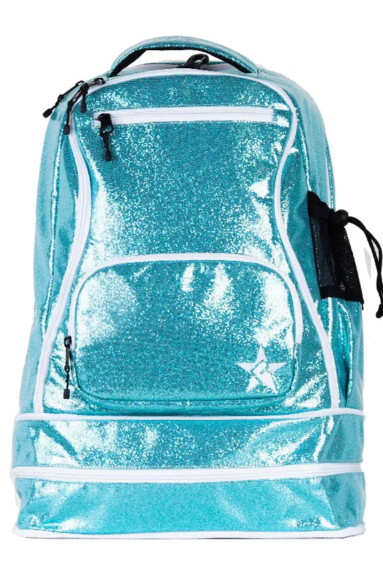 Glossy in Pixie Dust Rebel Dream Bag with White Zipper