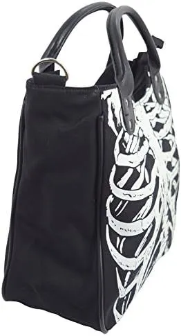 Glow-In-The-Dark Skeleton Shoulder Bag by Lost Queen