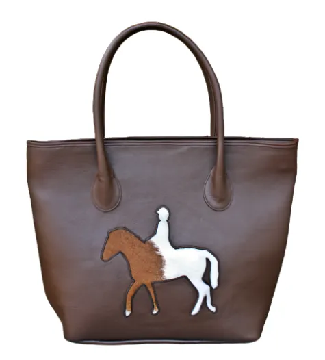 Hand Crafted Women's Leather Tote Bag