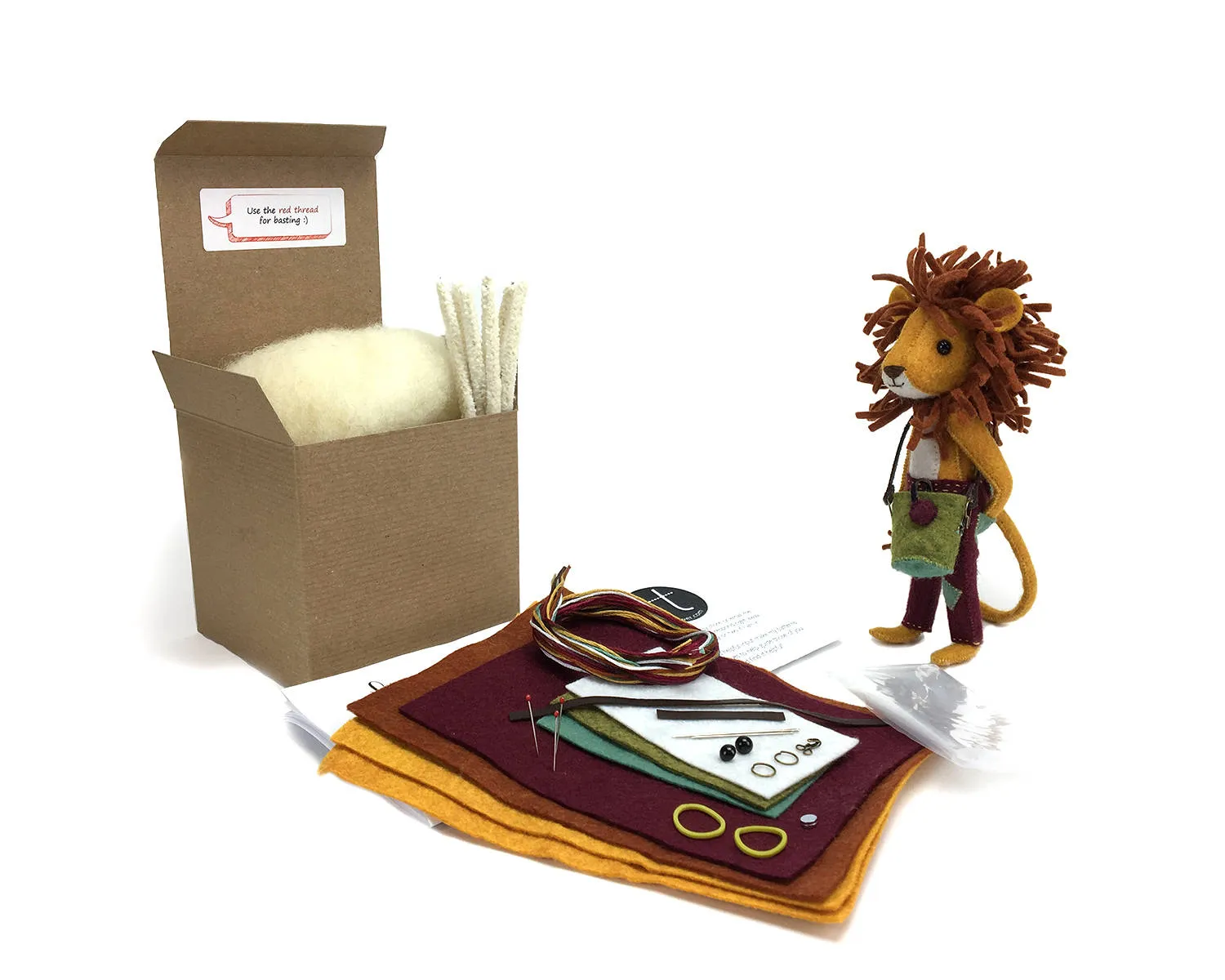 Hand Sewing Kit - Dandelion or Ludwig Lionheart