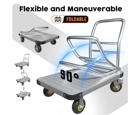 Heavy Duty Steel Platform Trolley